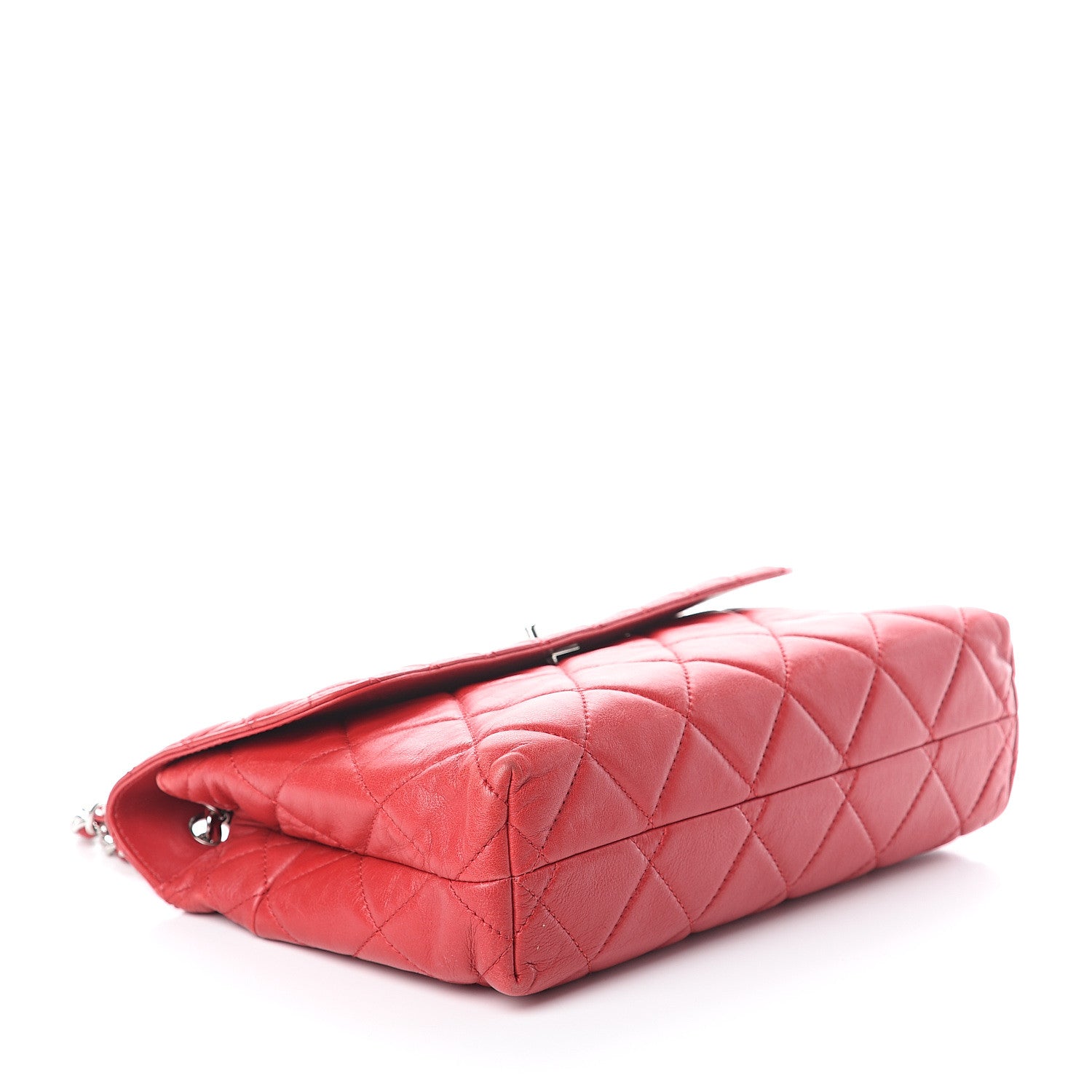 Chanel Calfskin Quilted In the Business Flap Bag Red 3 of 10