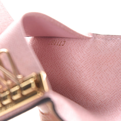 Louis Vuitton Damier Ebene Multicles 6 Key Holder Rose Ballerine 7 of 8