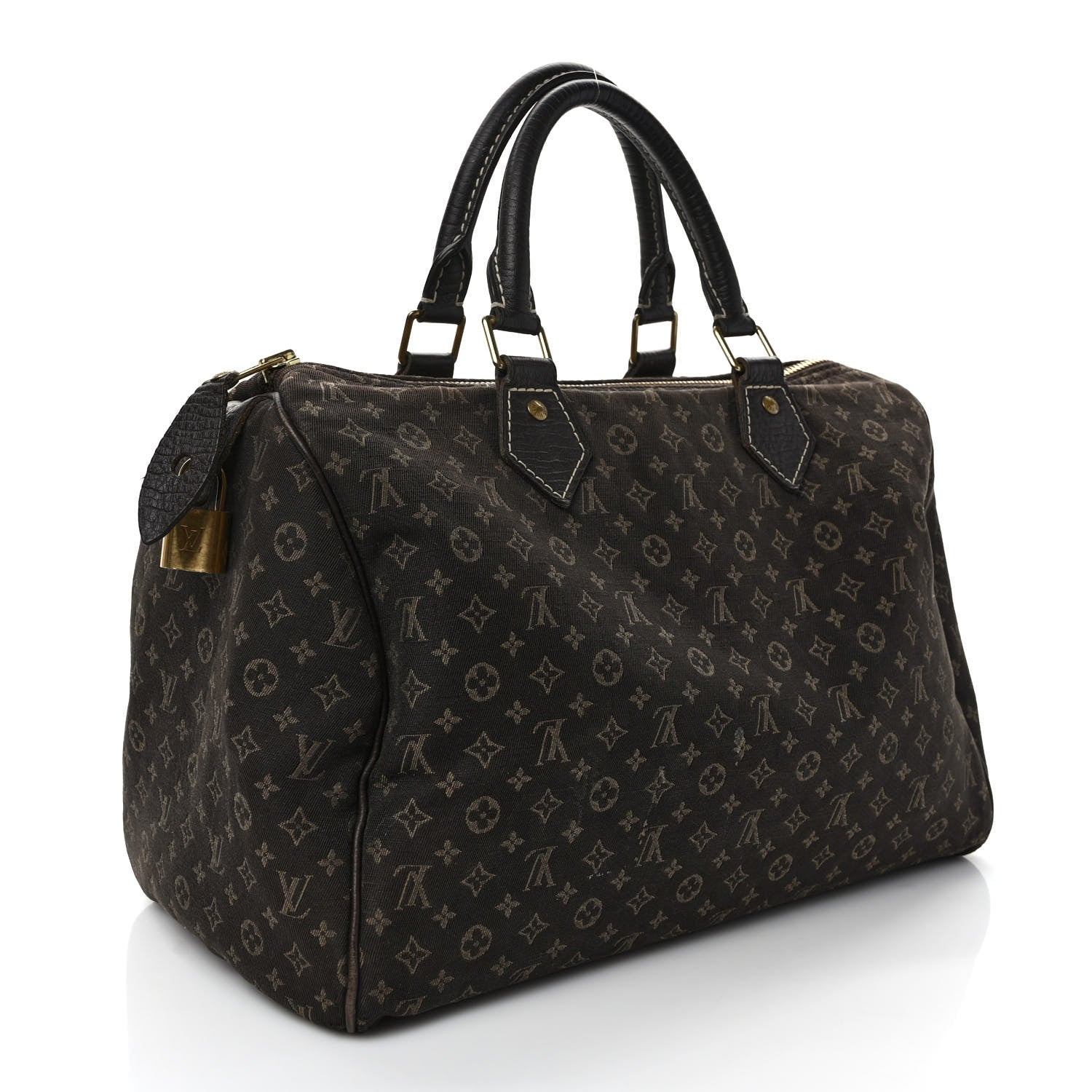 Louis Vuitton Mini Lin Speedy 30 Ebene 3 of 11