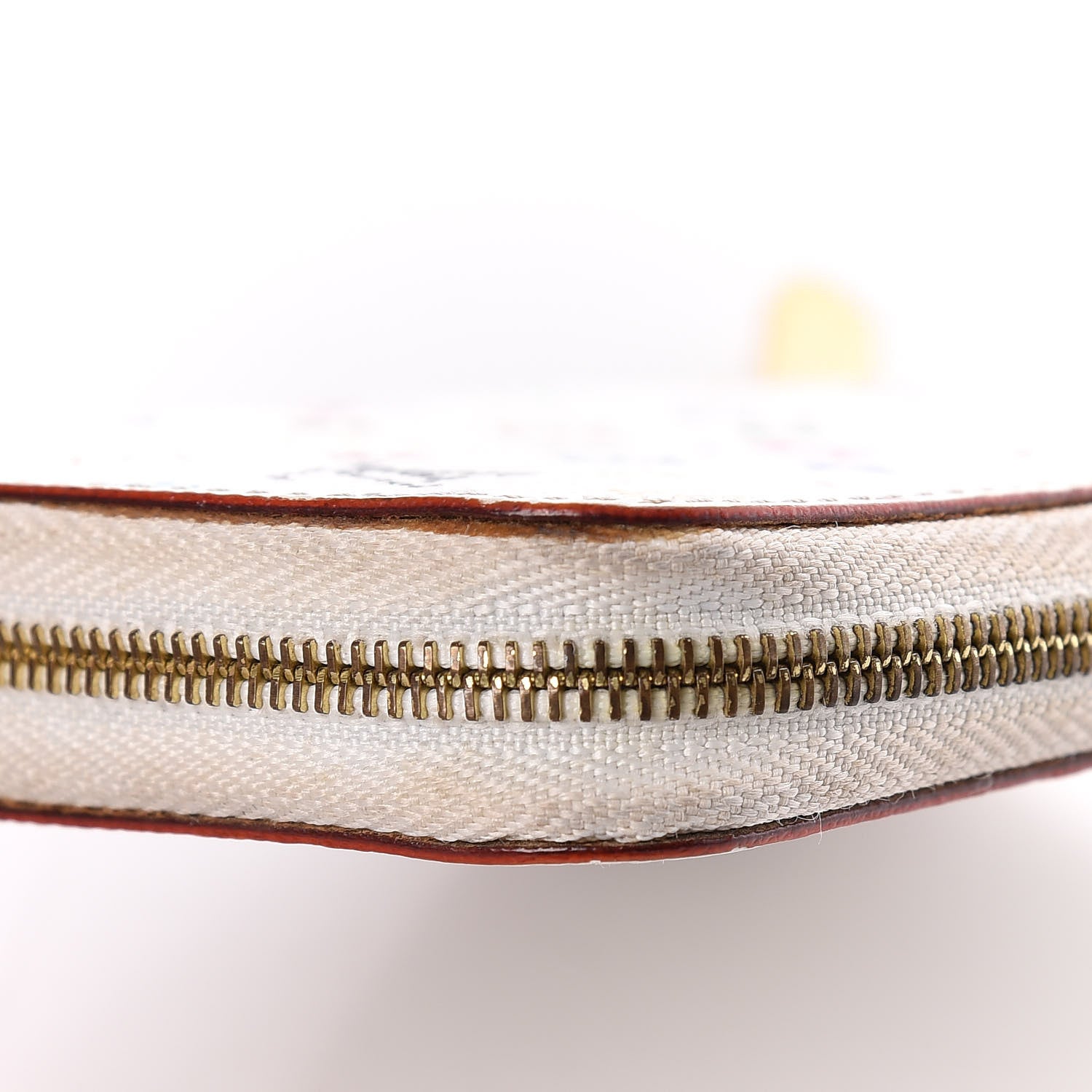 Louis Vuitton Monogram Multicolor Zippy Coin Purse Wallet White Raisin 9 of 11