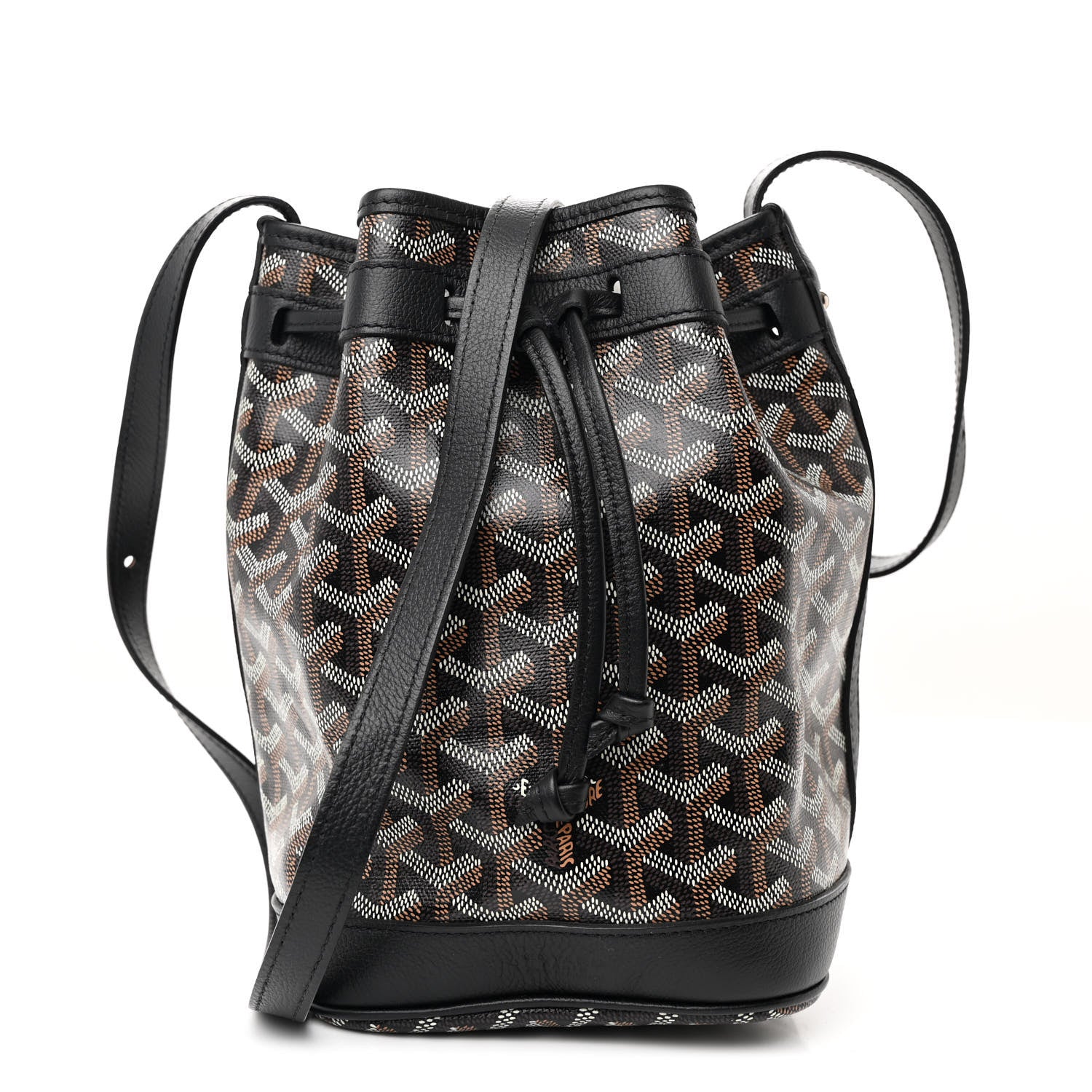 Goyard Goyardine Petit Flot Bucket Bag PM  Black 1 of 9