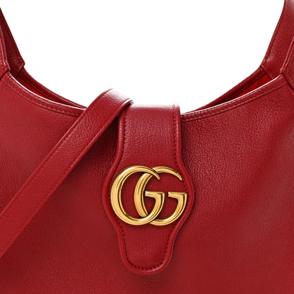 Gucci Goatskin Medium Aphrodite Shoulder Bag Hibiscus Red 8 of 10
