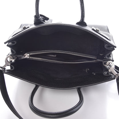 Saint Laurent Grained Calfskin Baby Sac De Jour Souple Black 5 of 13
