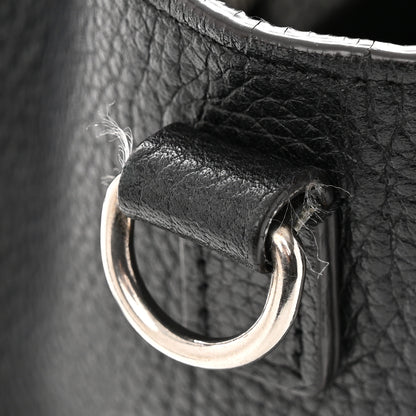Celine Drummed Calfskin Nano Luggage Black 12 of 13