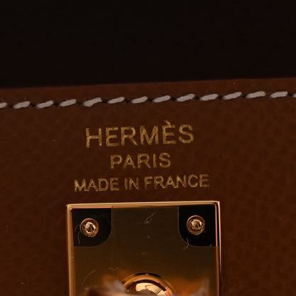 Hermes Epsom Kelly Sellier 25 Gold 6 of 11