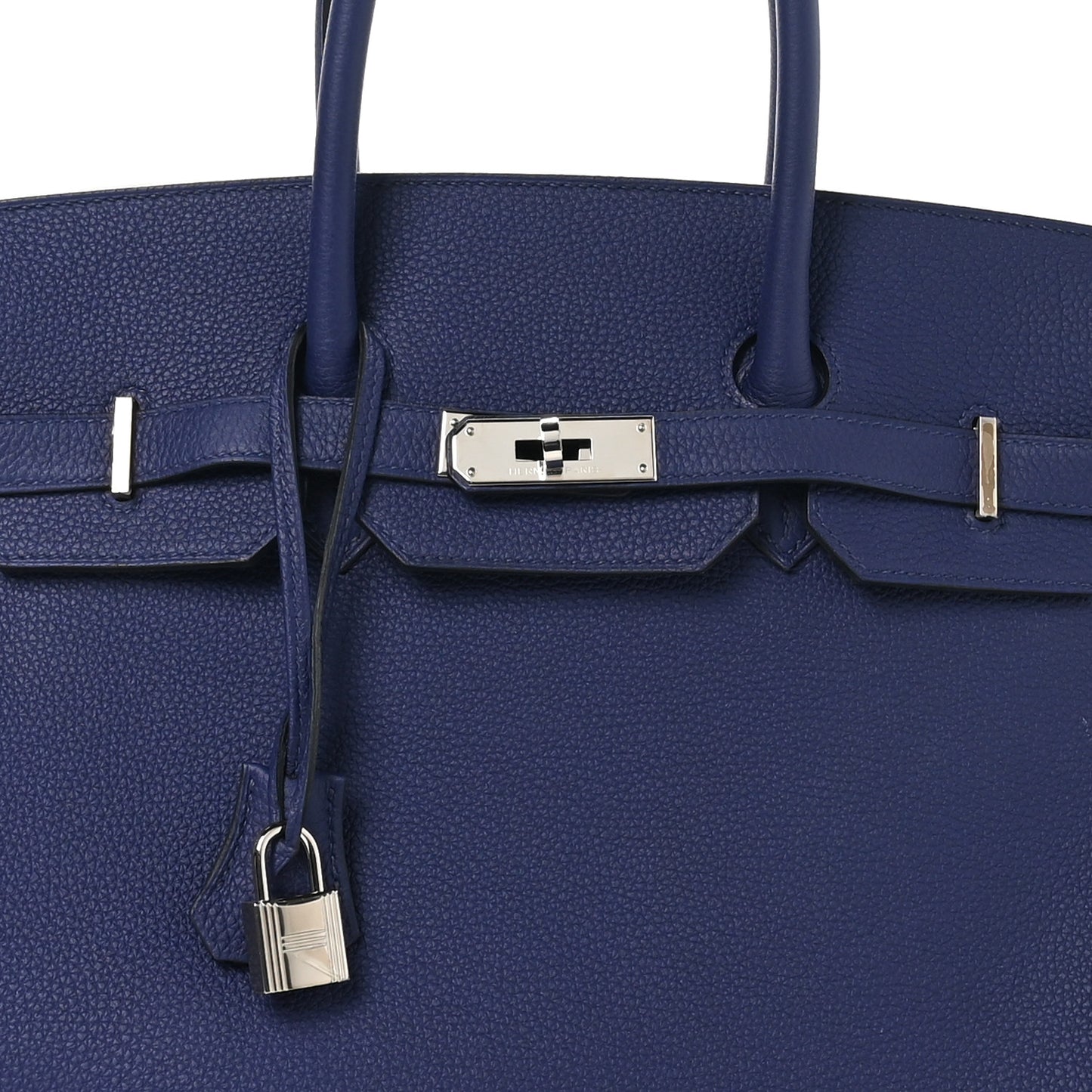 Togo Birkin 35 Bleu Encre