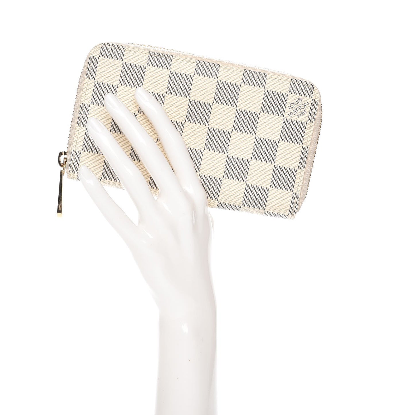 Damier Azur Compact Zippy Wallet