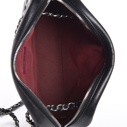Chanel Calfskin Quilted Small Ballerine Camera Case Black 5 of 8