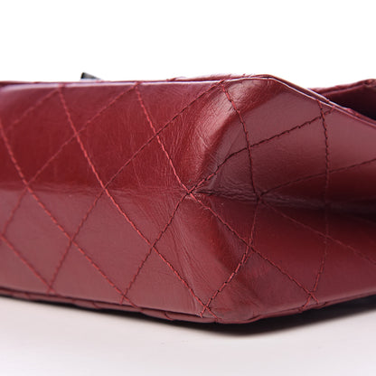 Chanel Aged Calfskin Quilted 2.55 Reissue 226 Flap Red 13 of 15