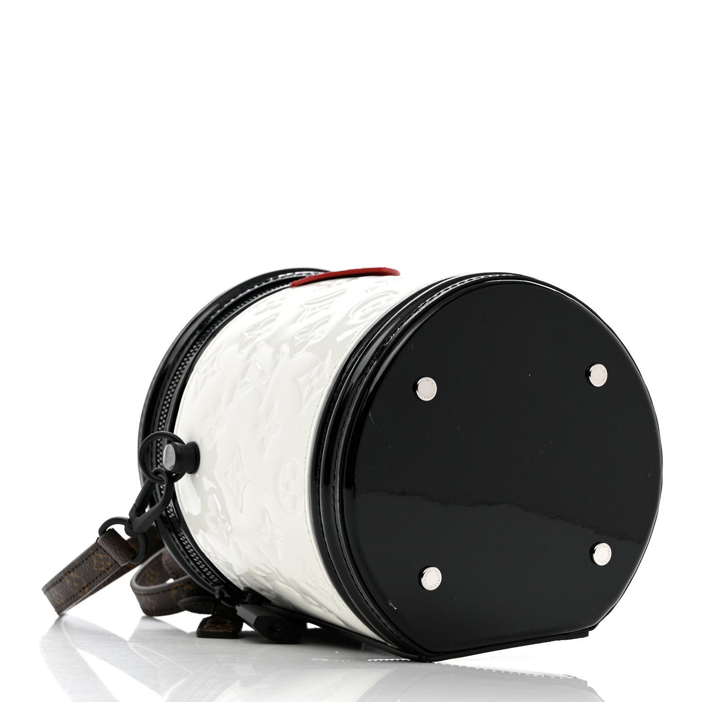 Monogram Patent Calfskin Cannes White