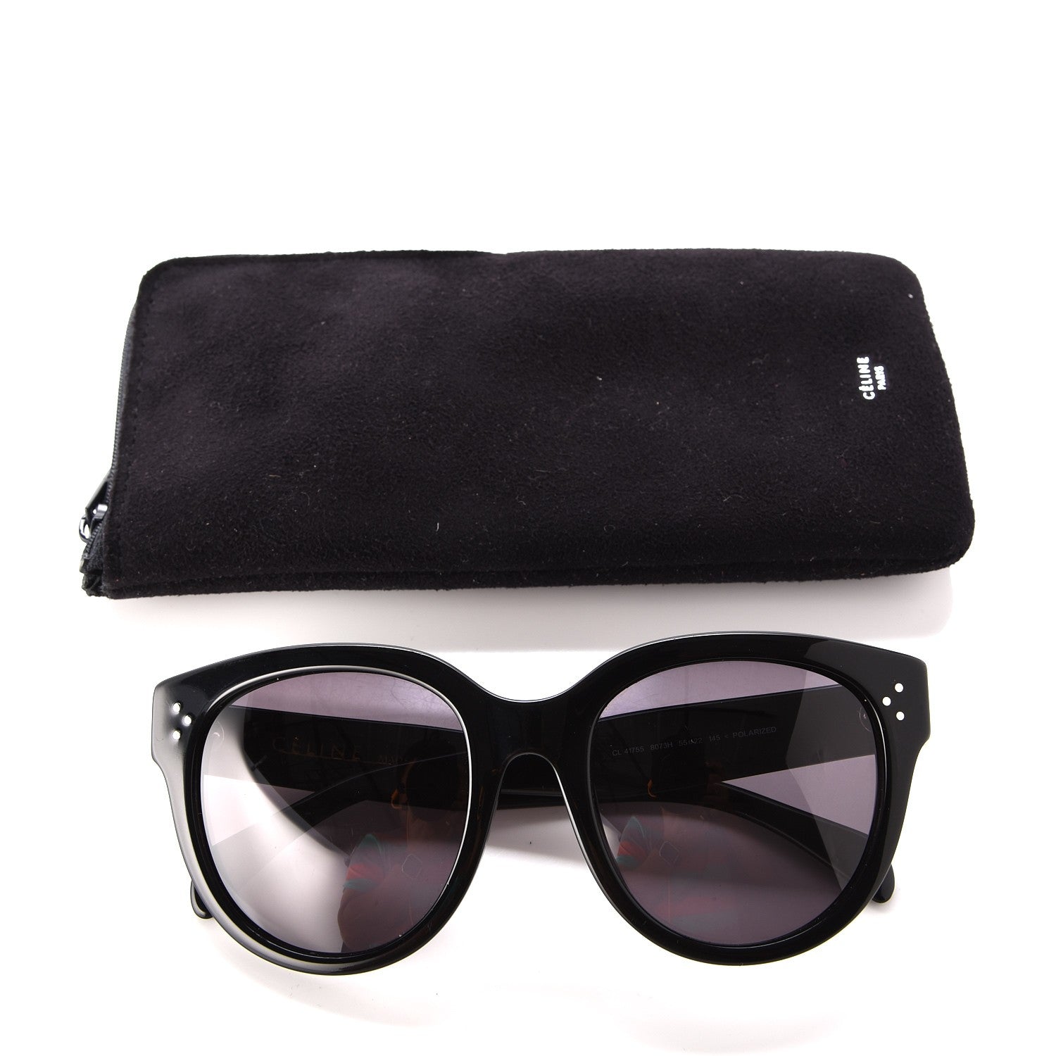 Celine Audrey Sunglasses CL 41755 Black 7 of 7