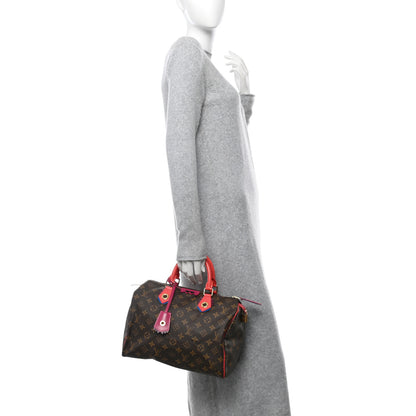 Louis Vuitton Monogram Totem Speedy 30 Flamingo 2 of 15