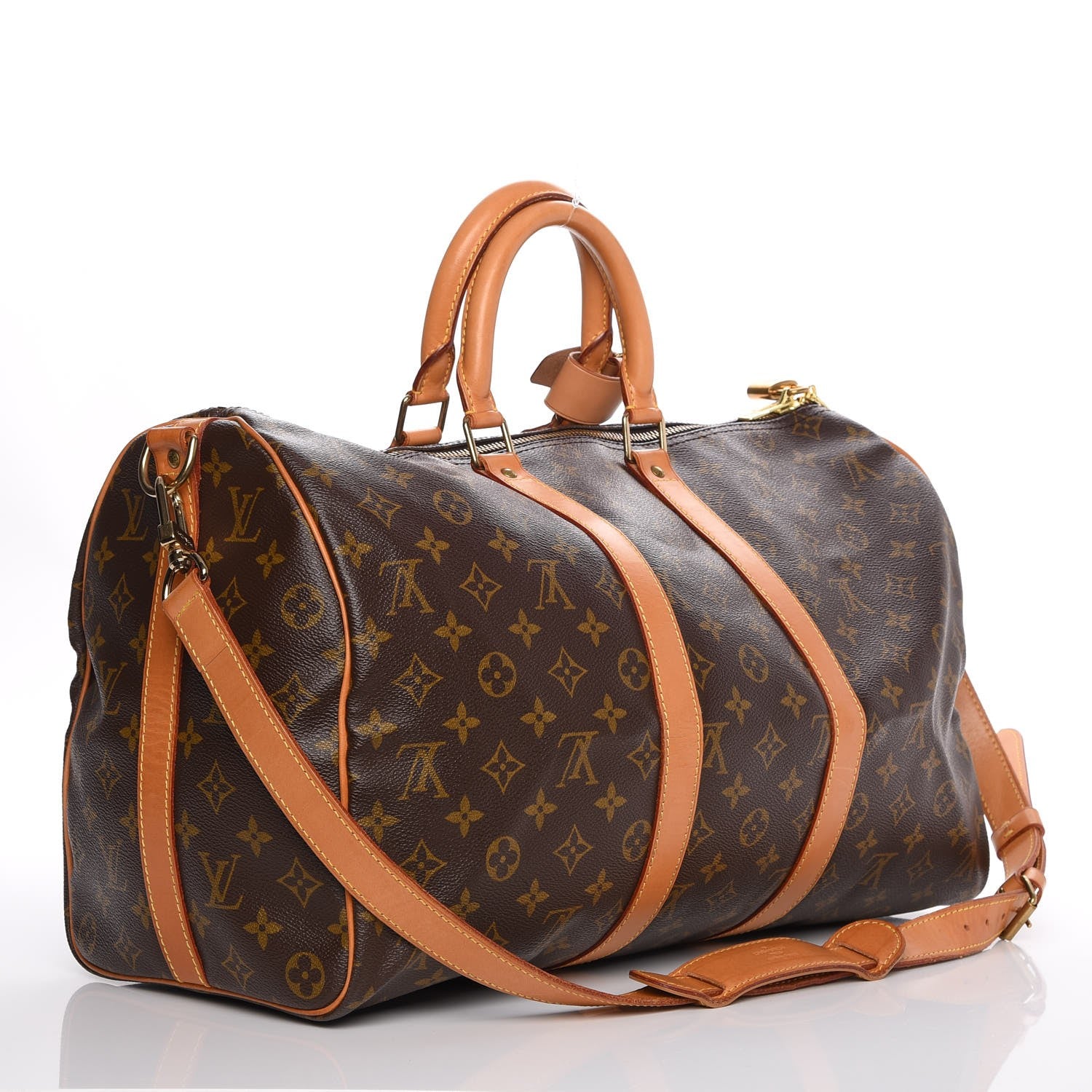 Louis Vuitton Monogram Keepall Bandouliere 45 3 of 8