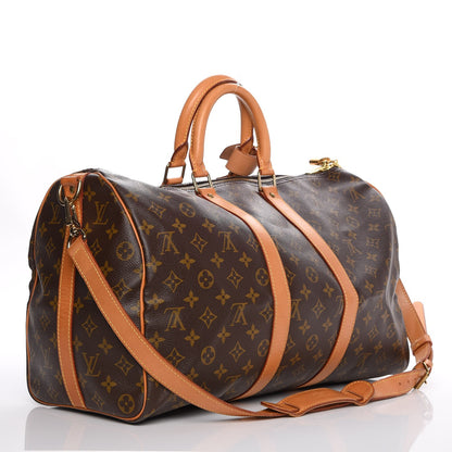 Louis Vuitton Monogram Keepall Bandouliere 45 3 of 8