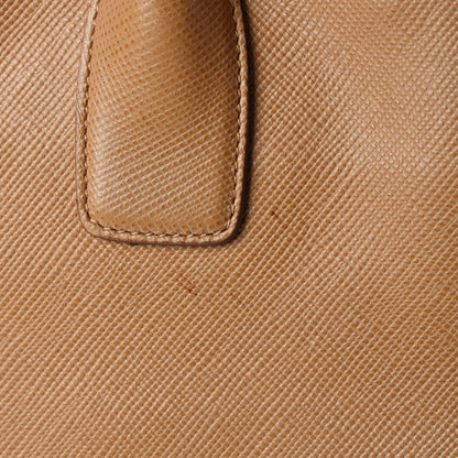 Prada Saffiano Cuir Open Promenade Tote Caramel 19 of 28