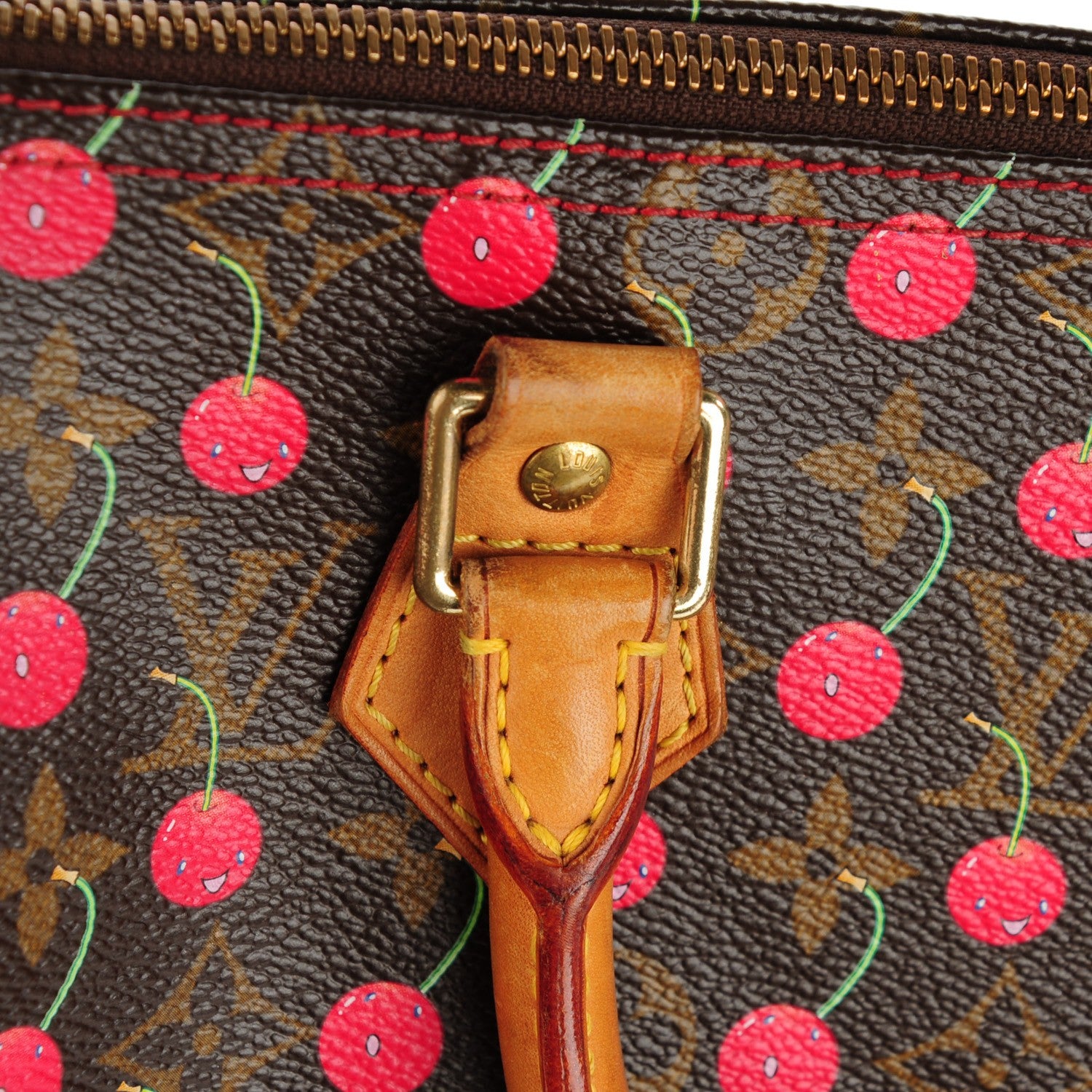 Louis Vuitton Monogram Cerises Speedy 25 9 of 11