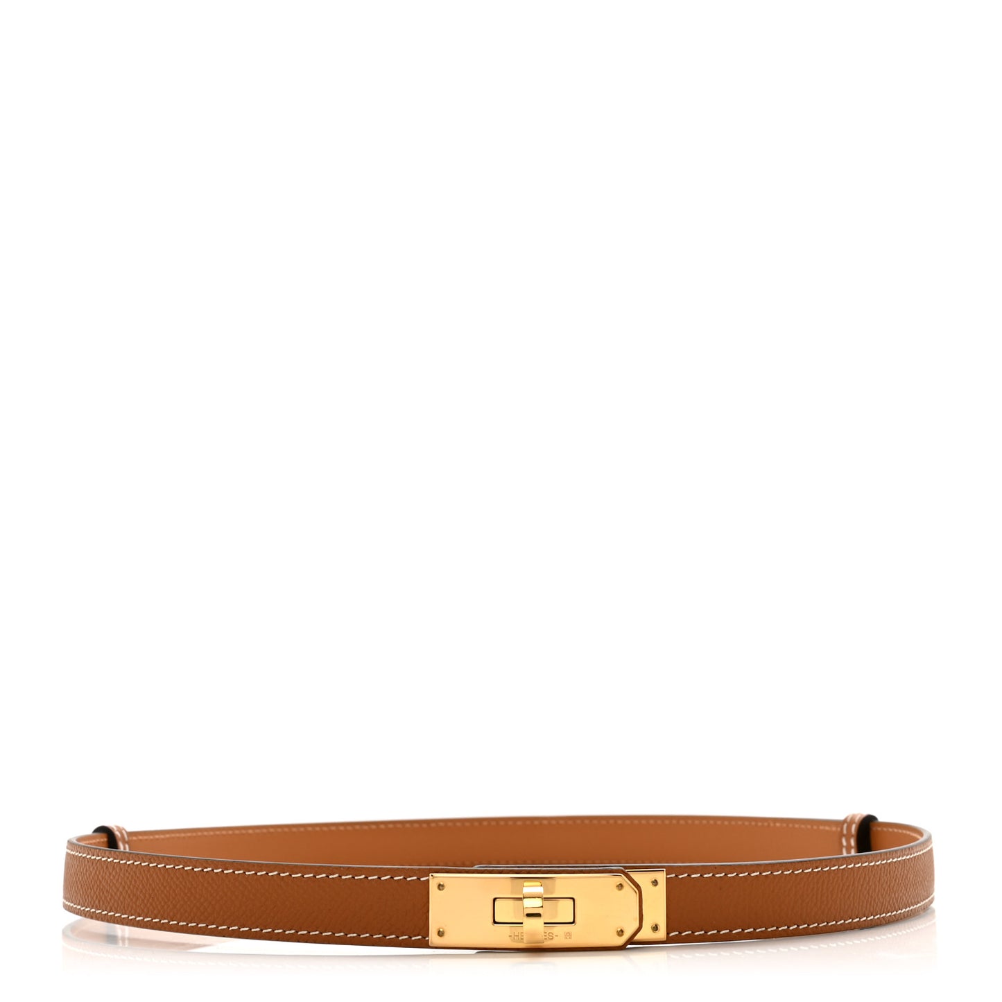 Epsom Kelly Belt Gold