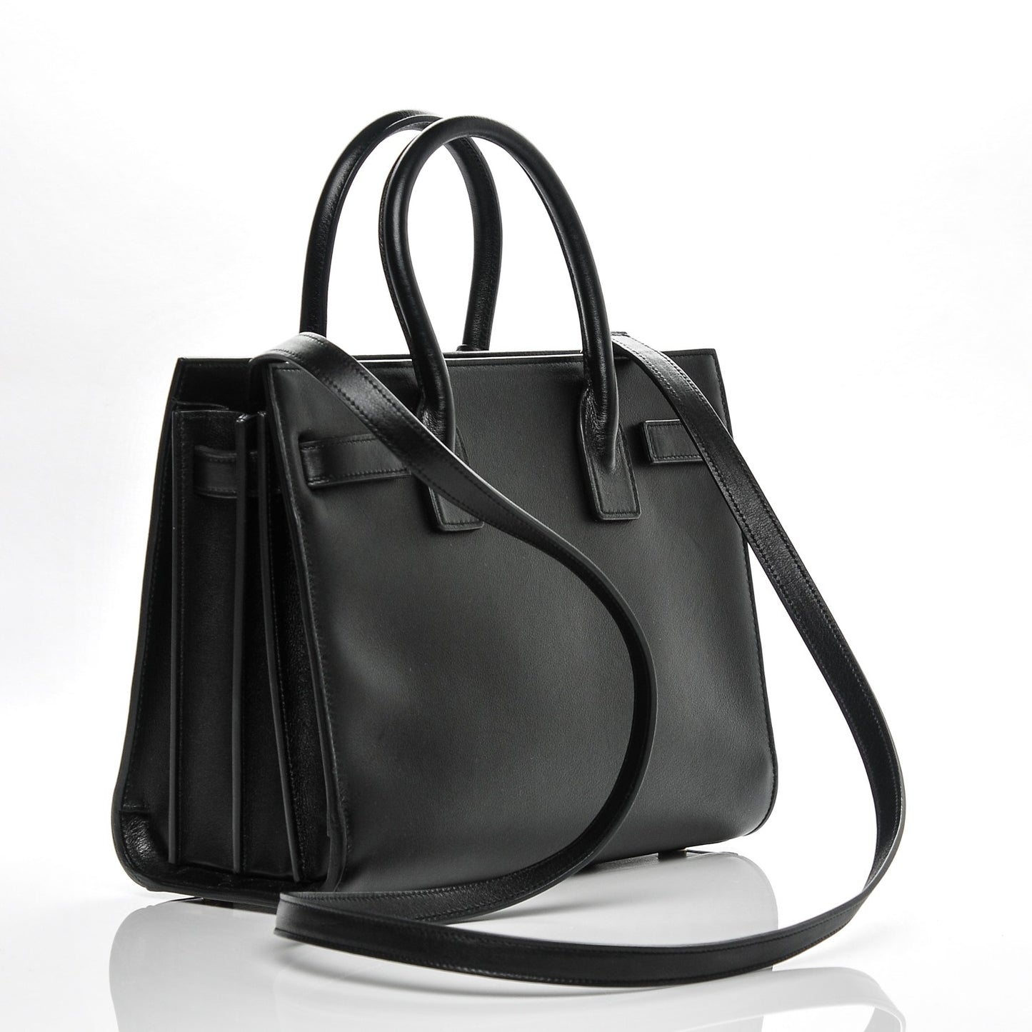 Calfskin Baby Sac De Jour Black