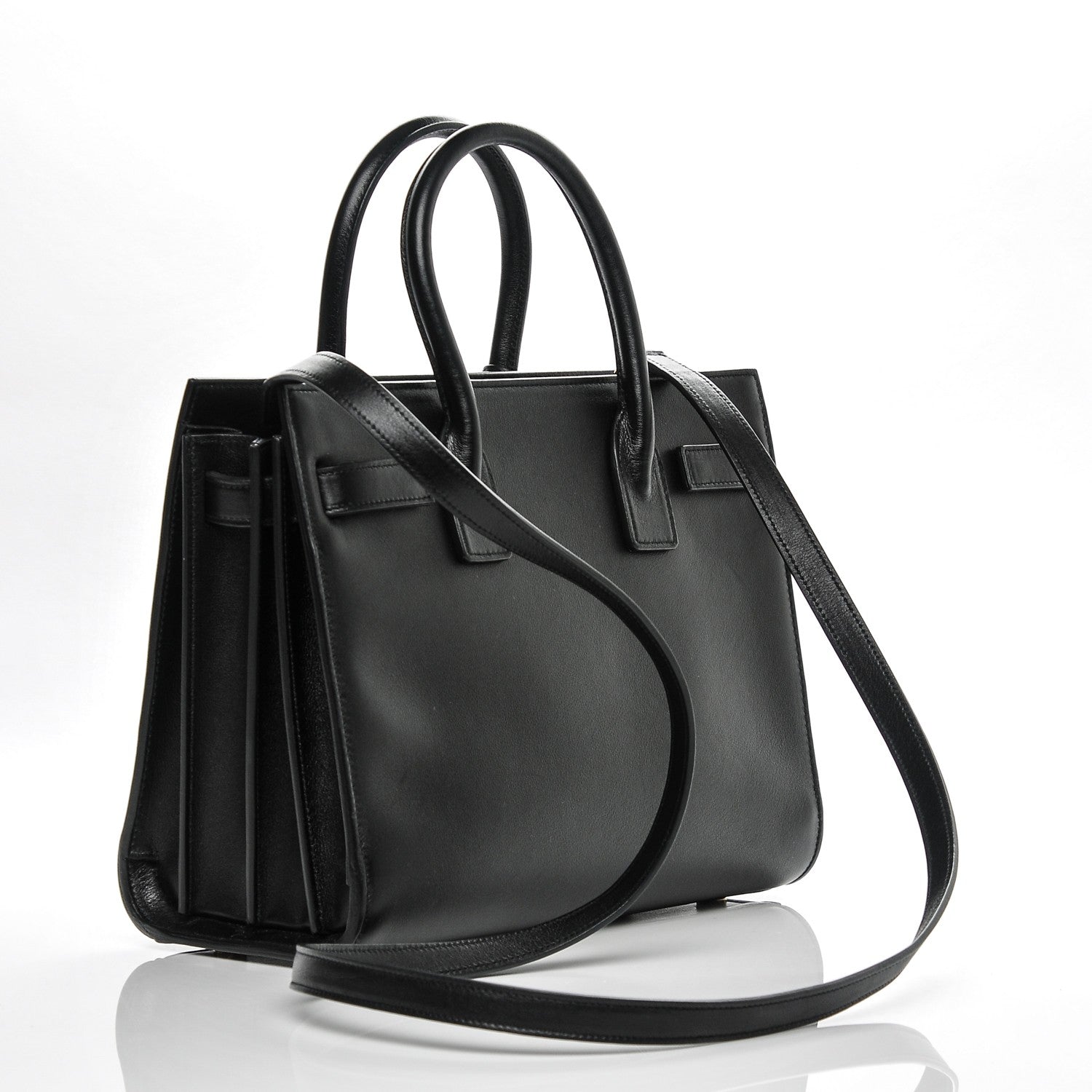 Saint Laurent Calfskin Baby Sac De Jour Black 3 of 6