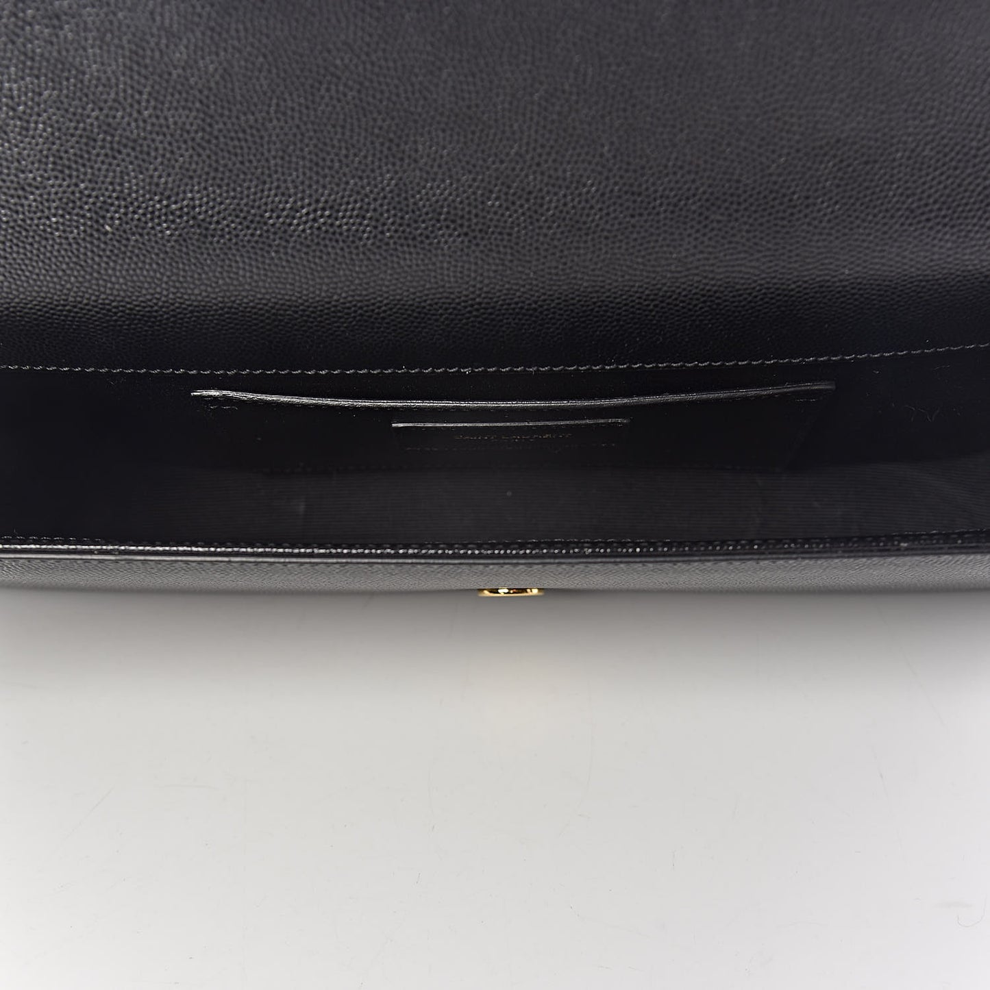 Grain De Poudre Monogram Cassandre Clutch Black