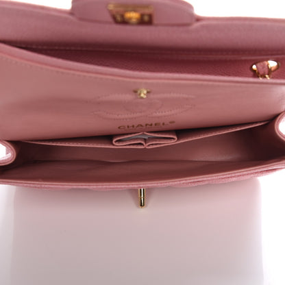 Chanel Caviar Quilted Small Double Flap Pink 6 of 15