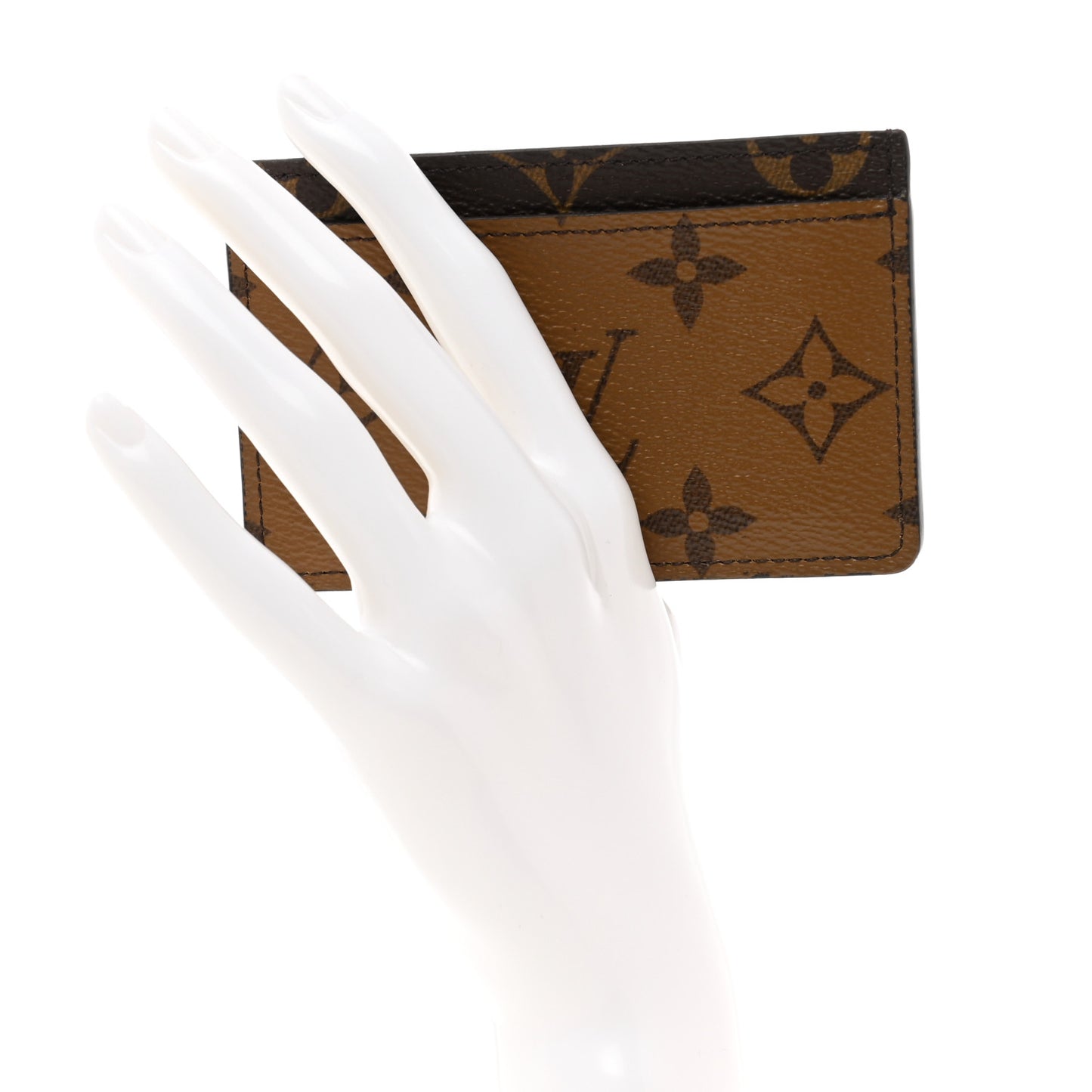 Reverse Monogram Card Holder