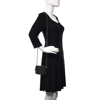 Chanel Caviar Quilted Small Clutch With Chain Black 2 of 14