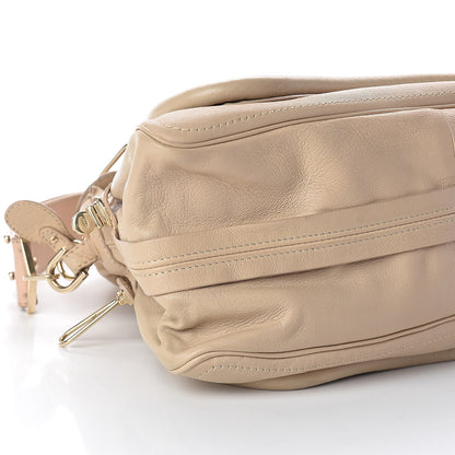 Chloe Calfskin Studded Medium Military Paraty Beige 9 of 14