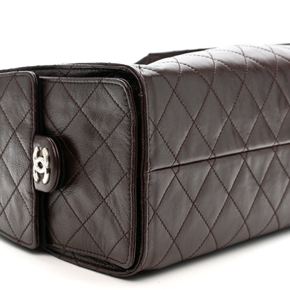 Chanel Caviar Quilted Small Chanel 25 Handbag Dark Brown 8 of 9