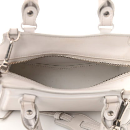 Balenciaga Cake Calfskin Tonal Hardware Mini Neo Classic City White 5 of 16