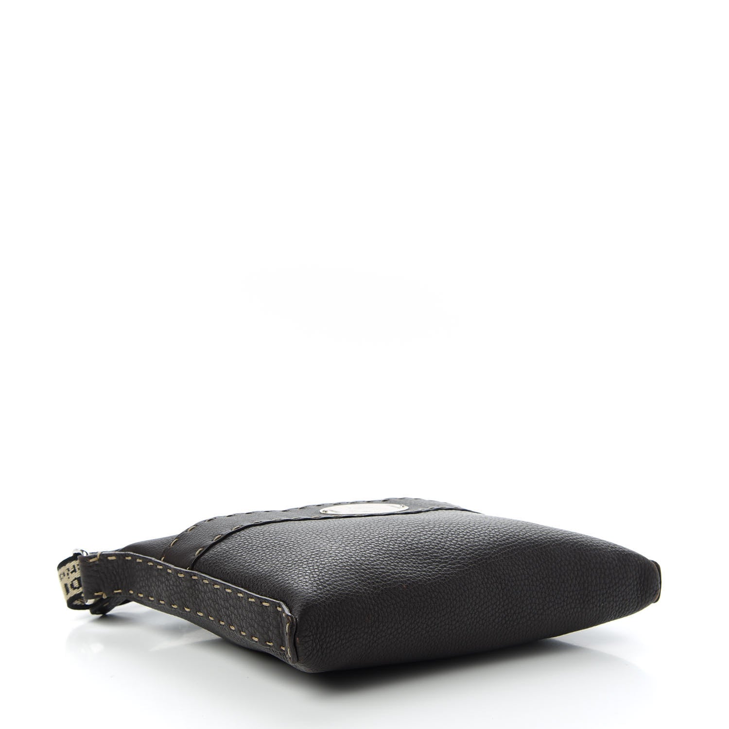 Fendi Cuoio Romano Selleria Messenger Testa di Moro 4 of 10