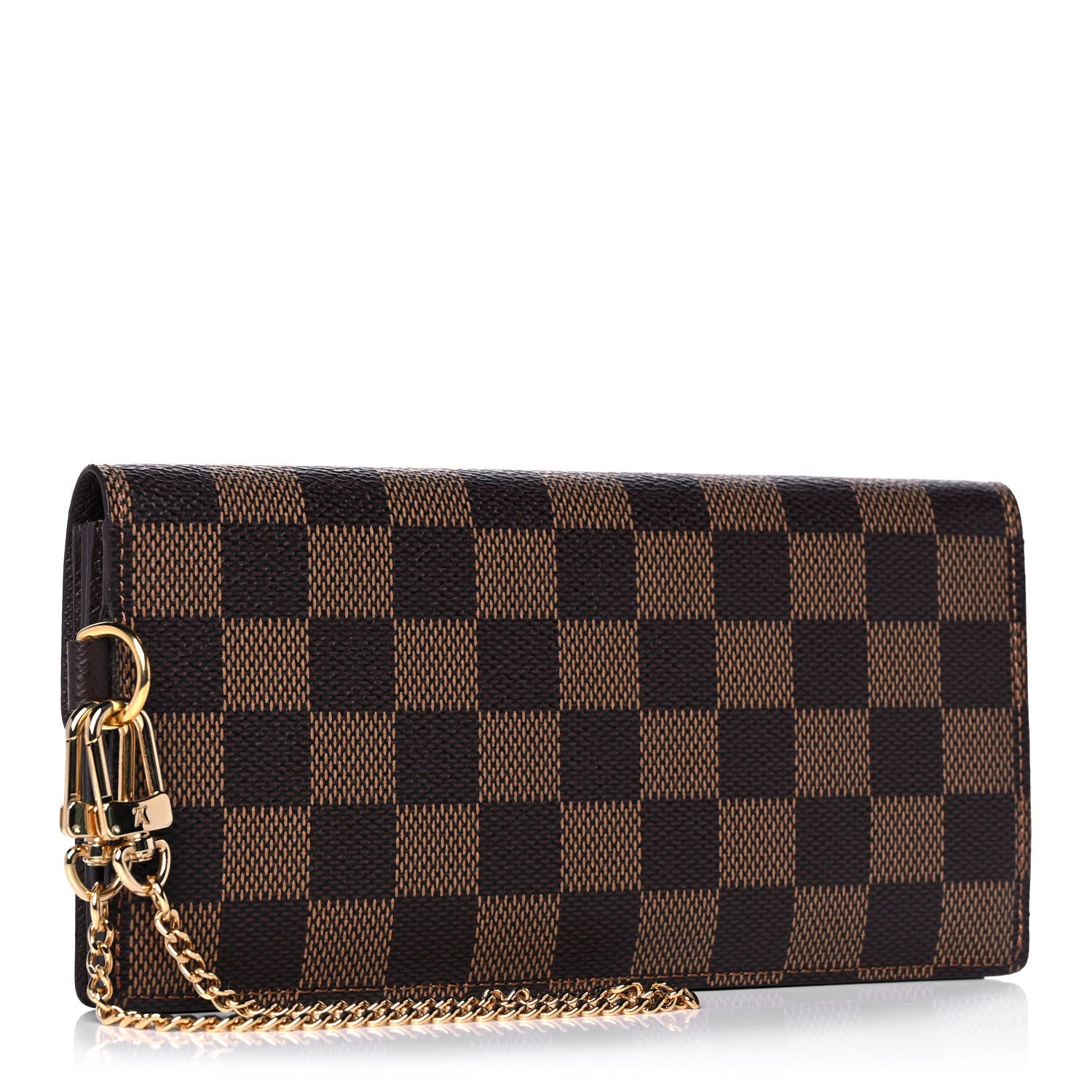 Louis Vuitton Damier Ebene Portefeuille Long Modulable Wallet 3 of 9