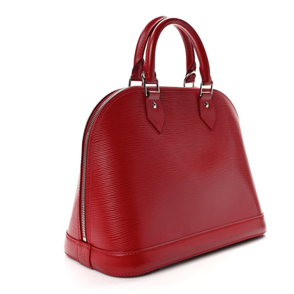 Louis Vuitton Epi Alma PM Carmine 3 of 11