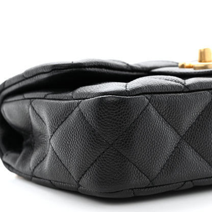Chanel Caviar Quilted Mini Sweetheart Rectangular Flap Black 9 of 10