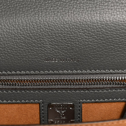 MCM Park Avenue Calfskin Small Patricia Crossbody Bag Charcoal 8 of 13