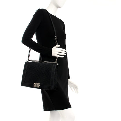 Chanel Iridescent Caviar Quilted Large Boy Flap Black 2 of 16