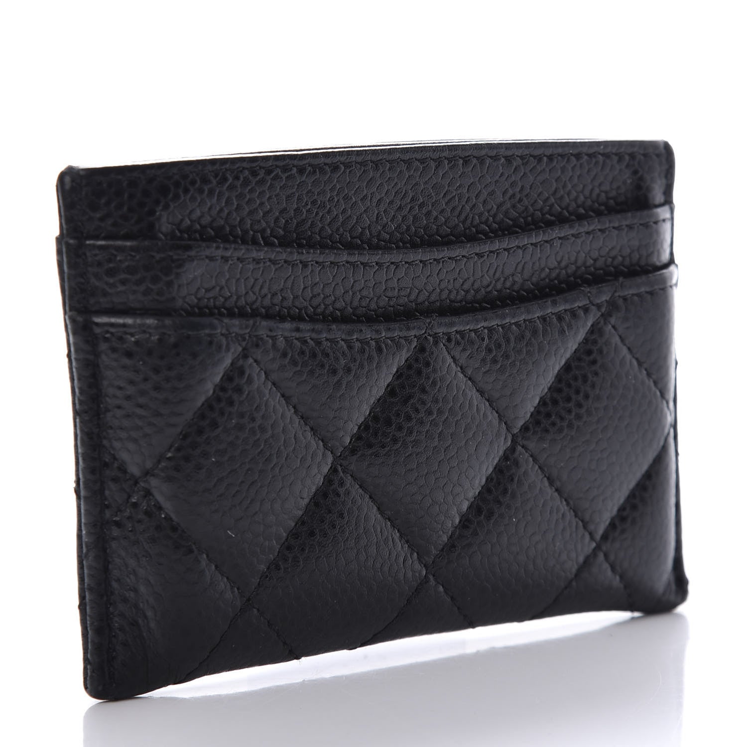 Chanel Caviar Quilted Card Holder Black 3 of 9