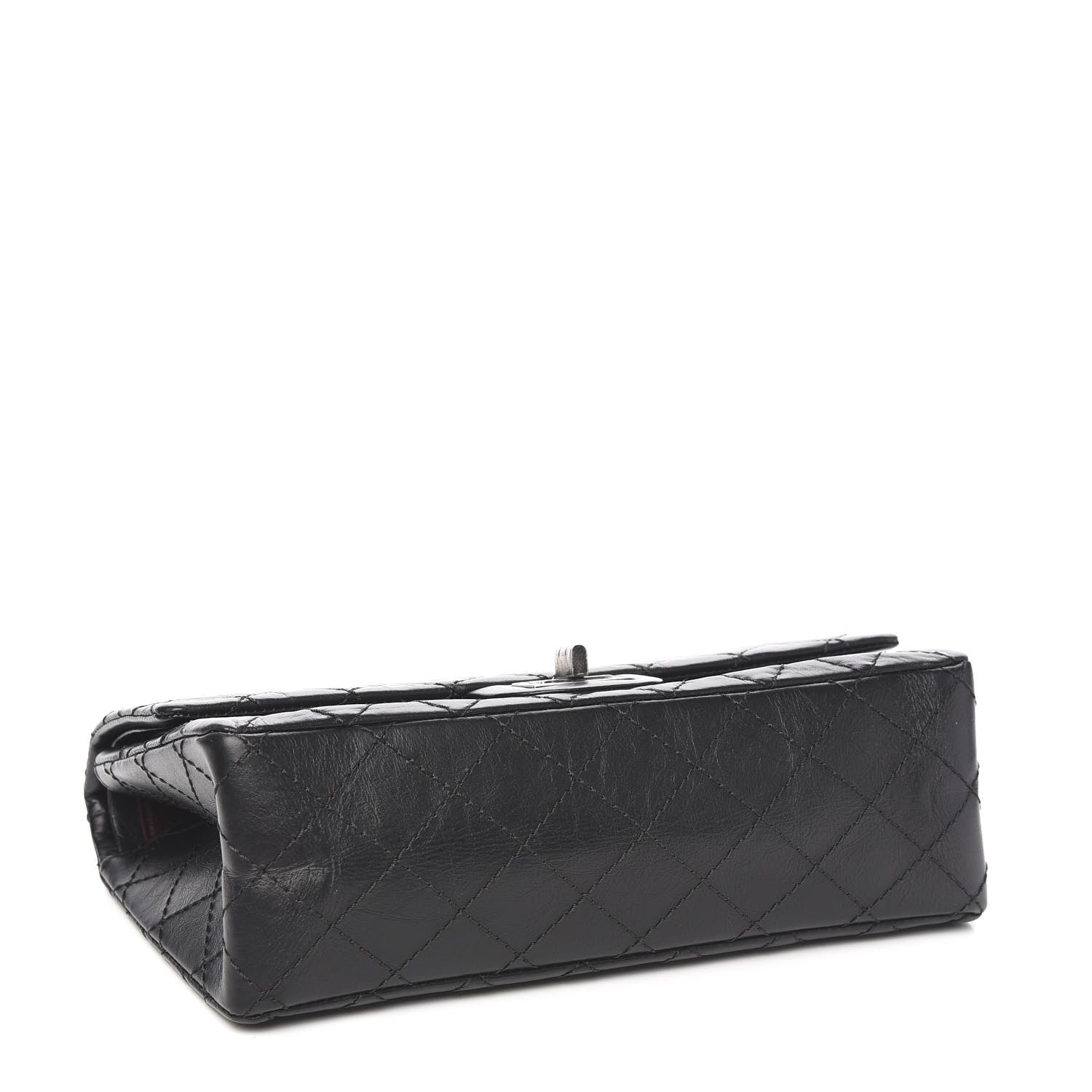 Chanel Aged Calfskin Quilted 2.55 Reissue 225 Flap Black 3 of 9