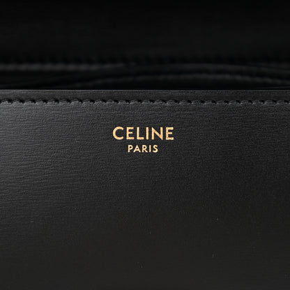 Celine Box Calfskin Small Classic Box Flap Bag Black 6 of 11
