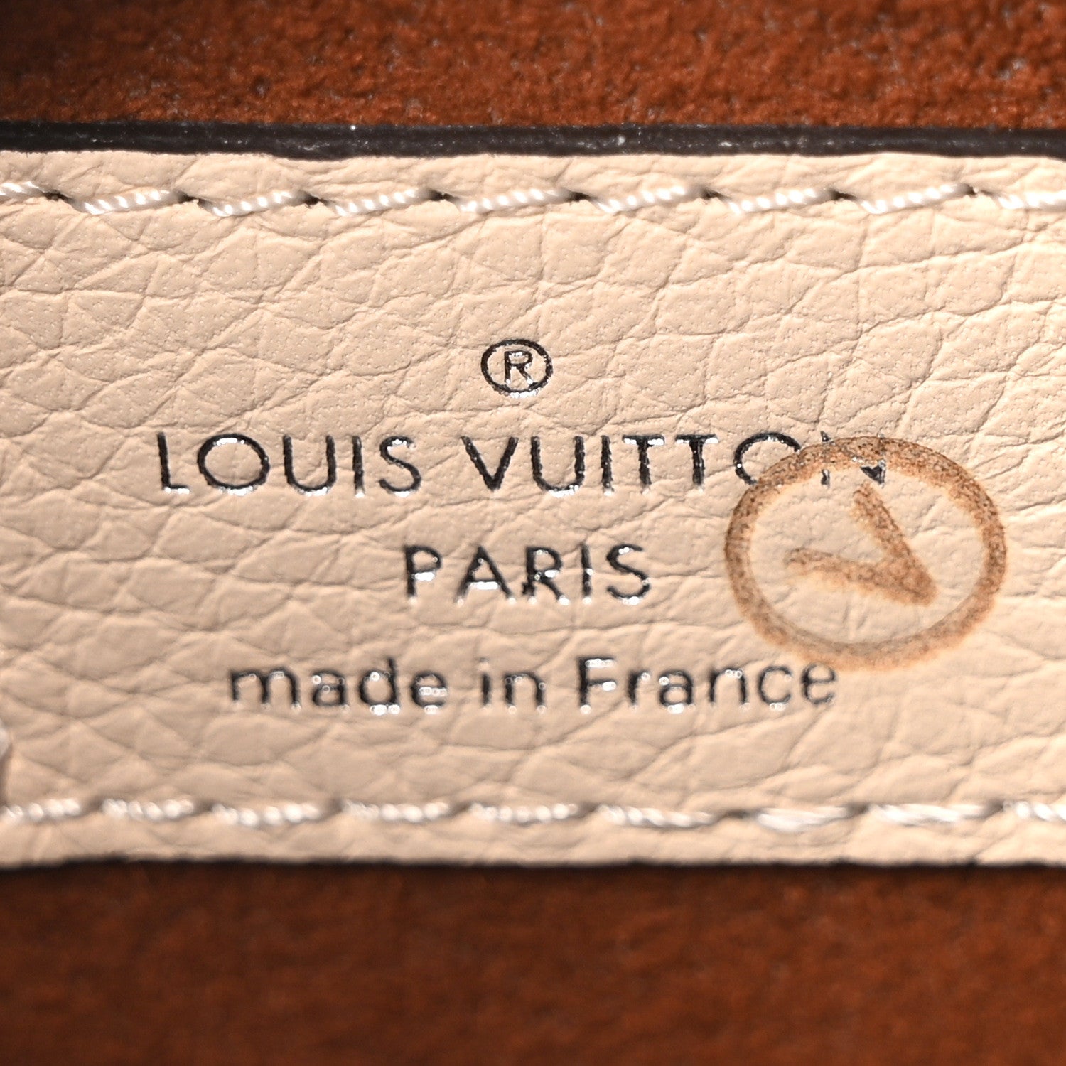 Louis Vuitton Mahina Why Knot PM Creme 6 of 9