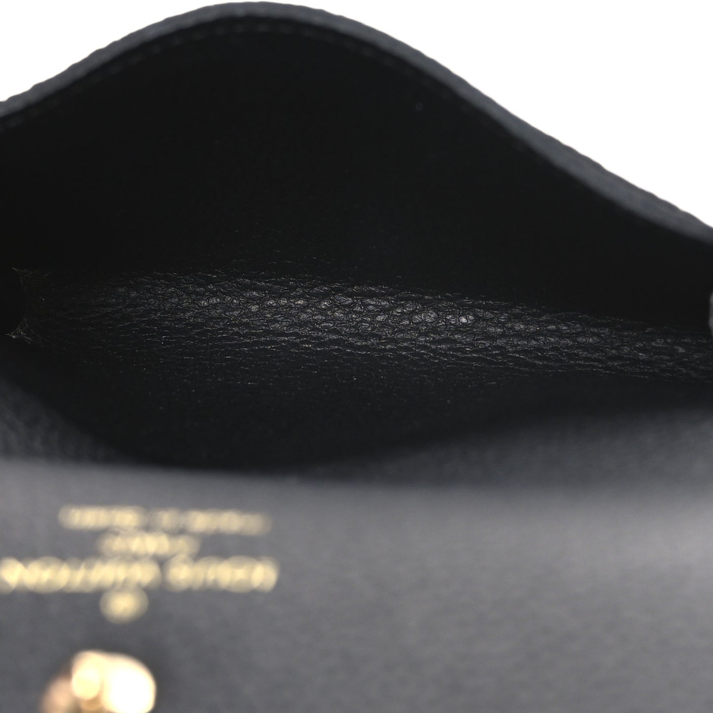 Empreinte Business Card Holder  Black