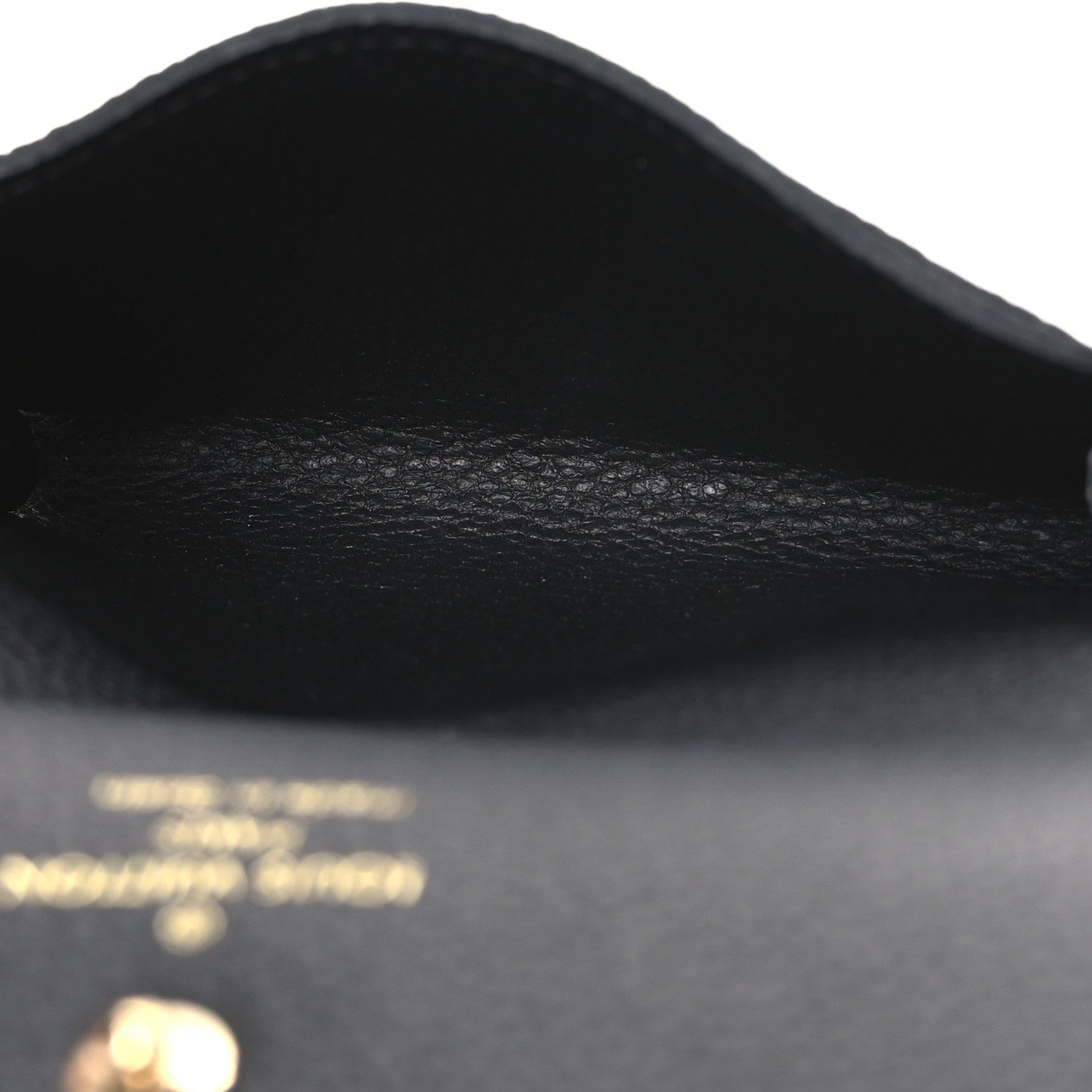 Louis Vuitton Empreinte Business Card Holder  Black 5 of 6