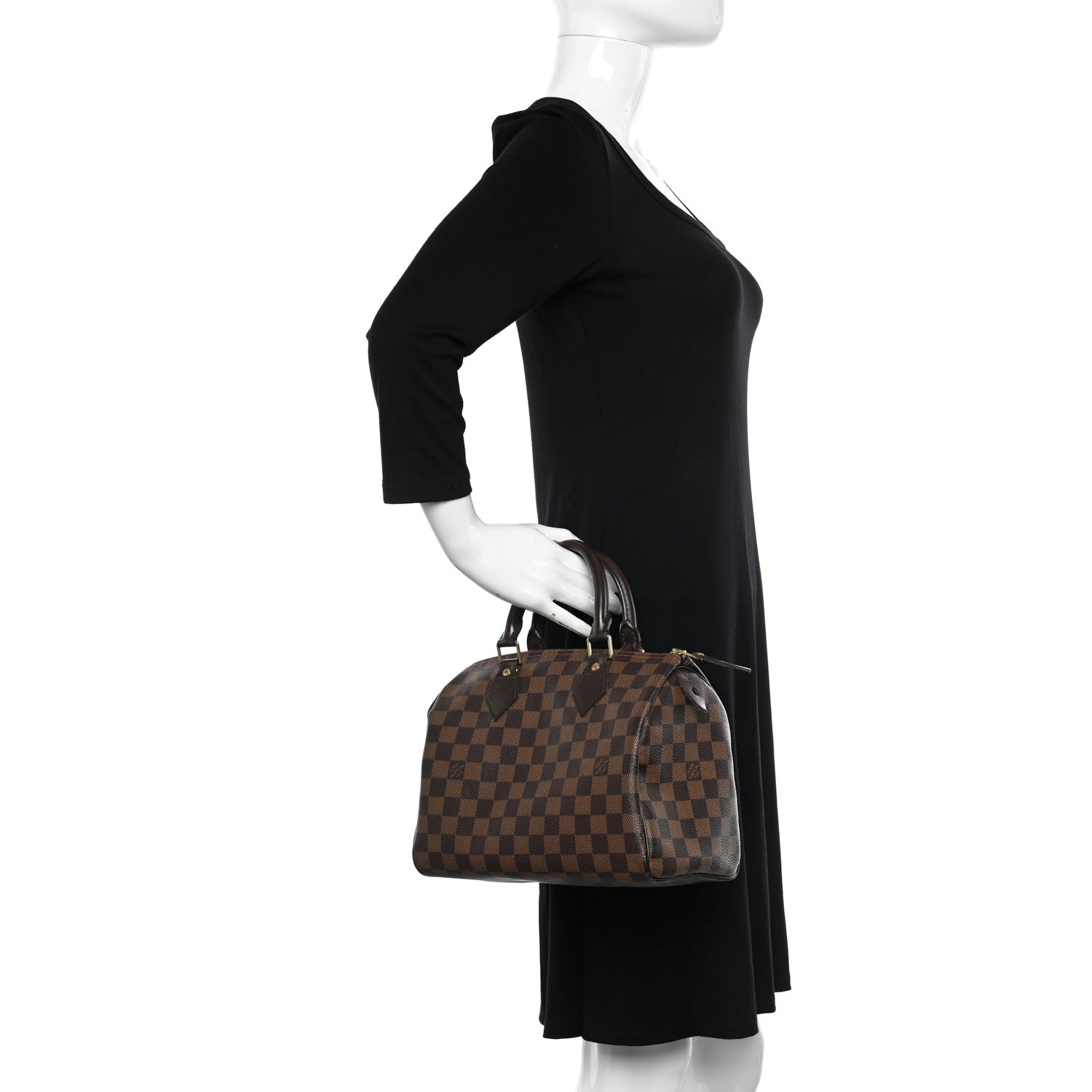 Louis Vuitton Damier Ebene Speedy 25 2 of 12