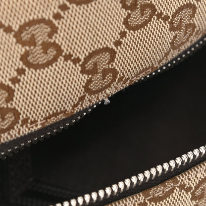Gucci Monogram Travel Backpack Dark Brown 8 of 11