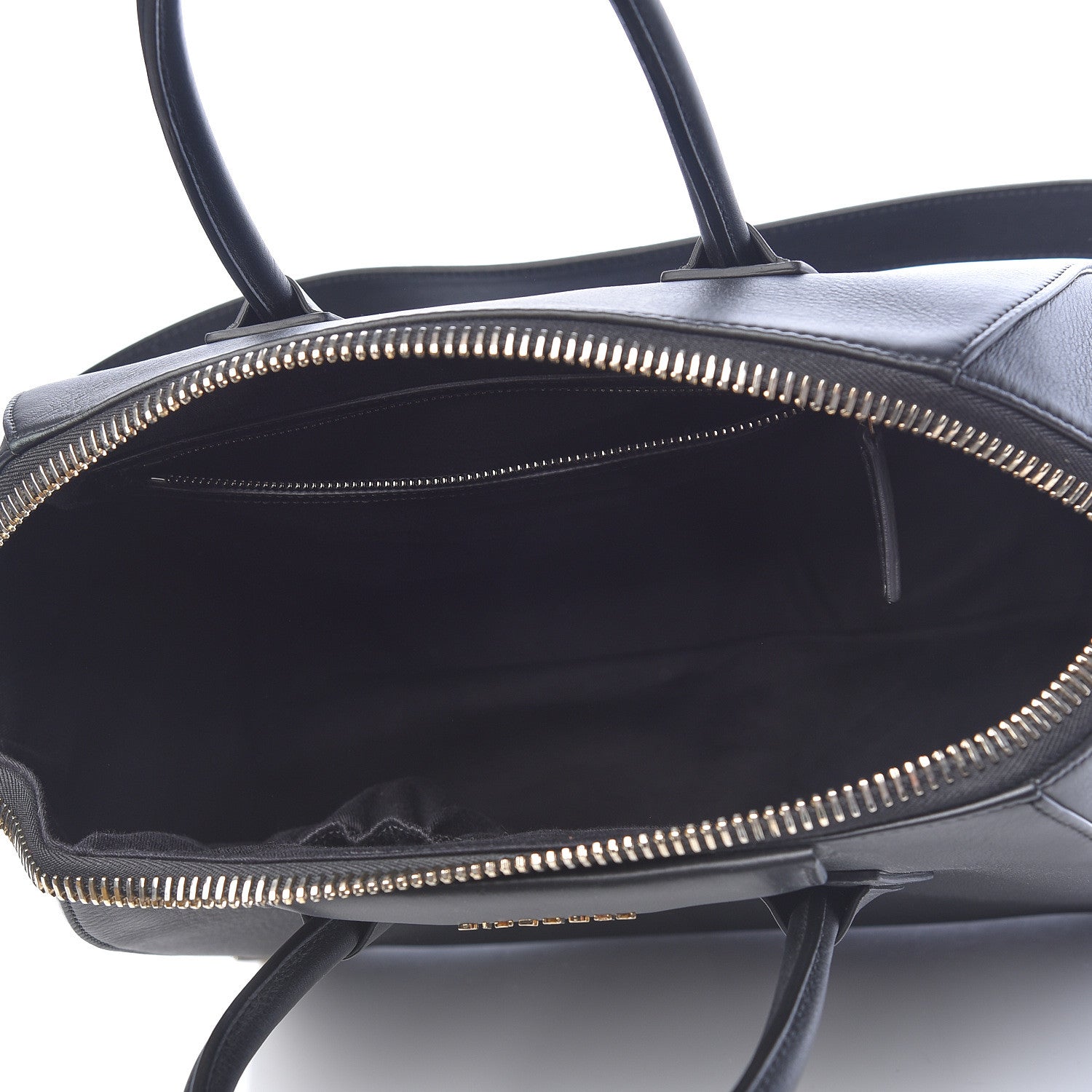 Givenchy Calfskin Metal Corners Medium Antigona Black 7 of 10