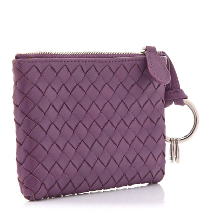 Bottega Veneta Nappa Intrecciato Key Case Byzantine 2 of 11