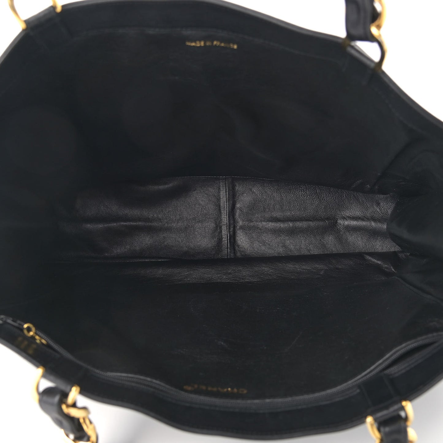 Lambskin CC Tote Black