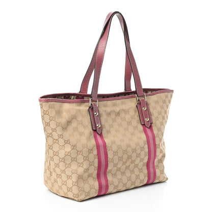 Gucci Monogram Large Jolicoeur Tote Pink 3 of 9
