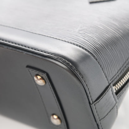 Louis Vuitton Epi Alma BB Anthracite Nacre 10 of 15