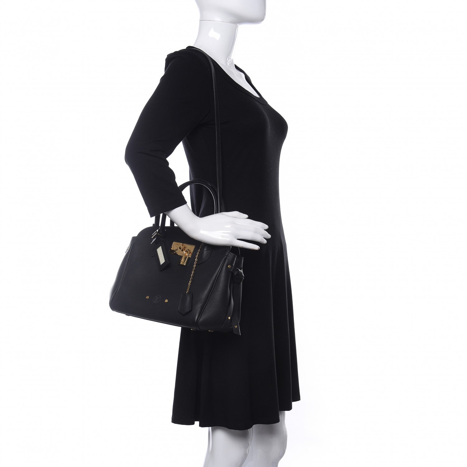 Louis Vuitton Veau Nuage Milla PM Black 2 of 9